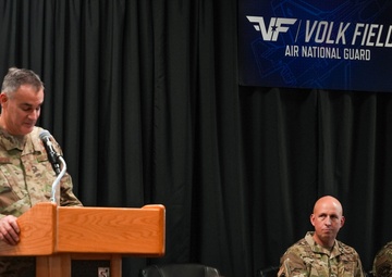 Volk Field Air National Guard Base welcomes new commander