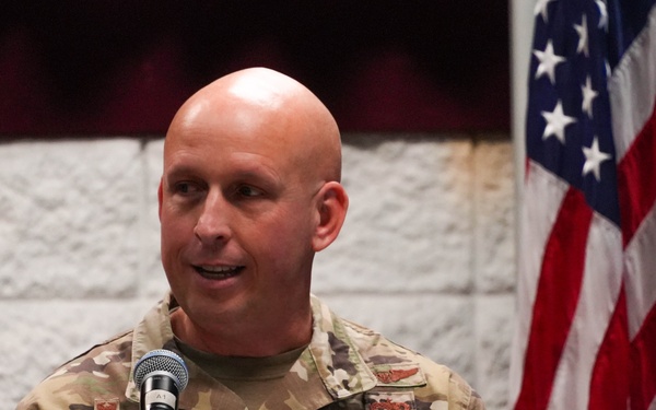 Volk Field Air National Guard Base welcomes new commander