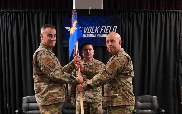 Volk Field Air National Guard Base welcomes new commander