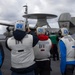 Distinguished Visitors observe flight operations aboard USS Gerald R. Ford (CVN 78)