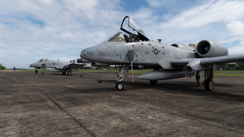 Strengthening Partnerships: U.S. and Philippine Air Forces Execute Dynamic Force Employment Training in the Philippines