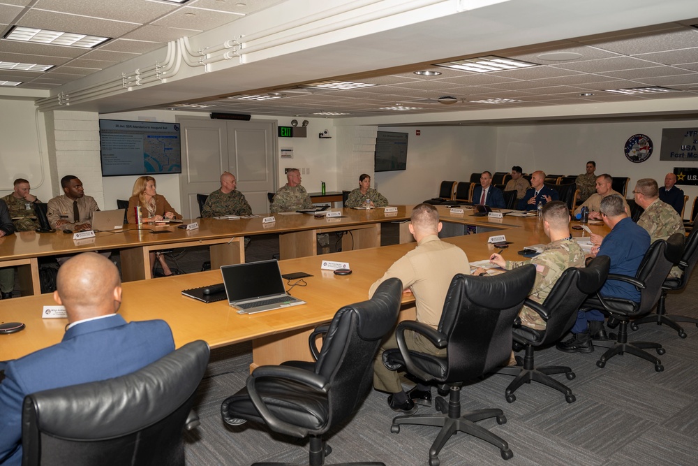 Senior service representatives meet for 60th PI support