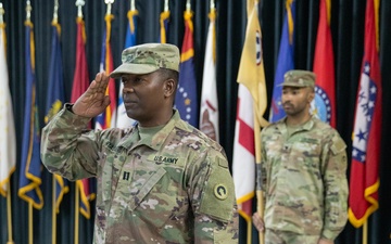 Alpha Company Change of Command Ceremony