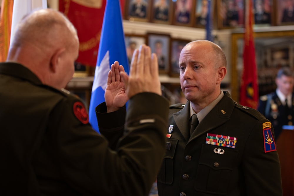 Mass. Guard Officer Receives His Star