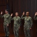 U.S. Navy Band Reenlistment Ceremony