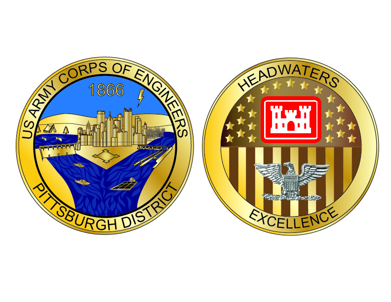 Pittsburgh District Coin