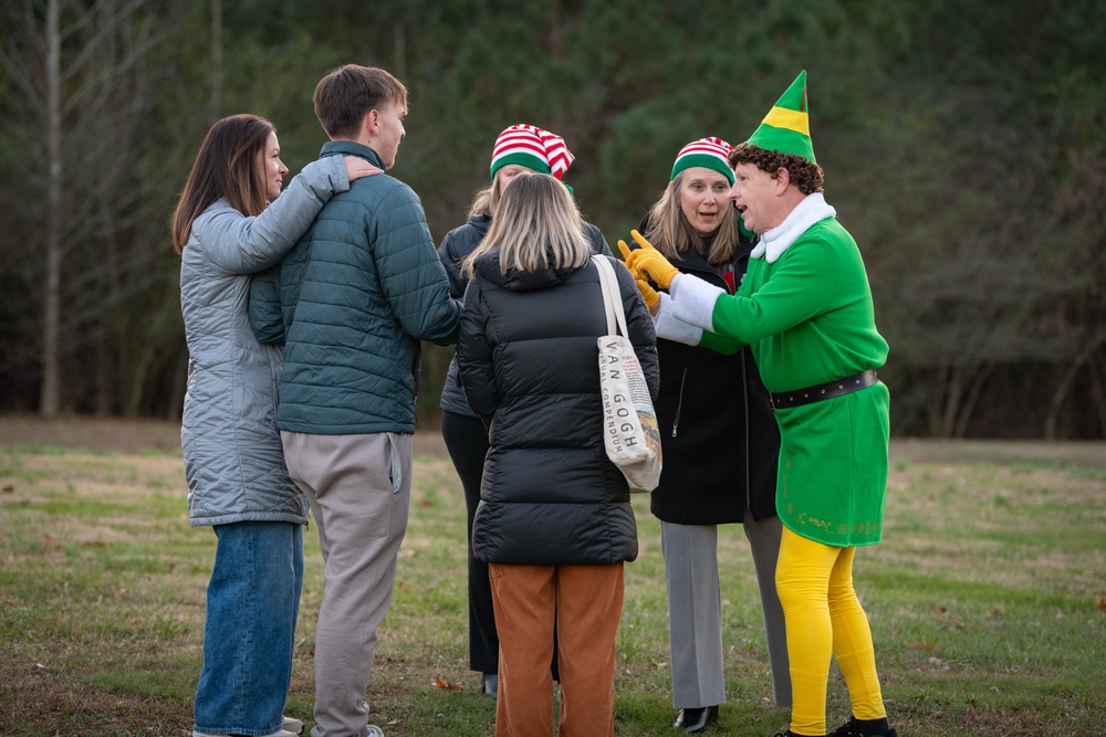 Arnold AFB team members come together for second annual Christmas tree lighting