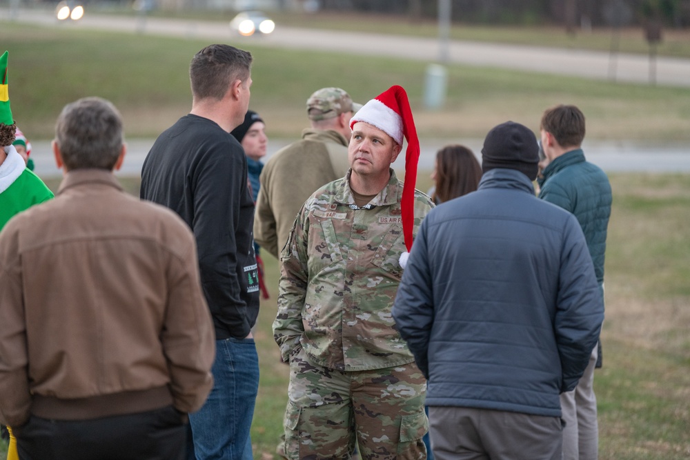 Arnold AFB team members come together for second annual Christmas tree lighting