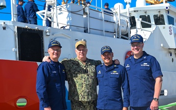 Vice Chairman of the Joint Chiefs of Staff visits Coast Guard Base Miami Beach