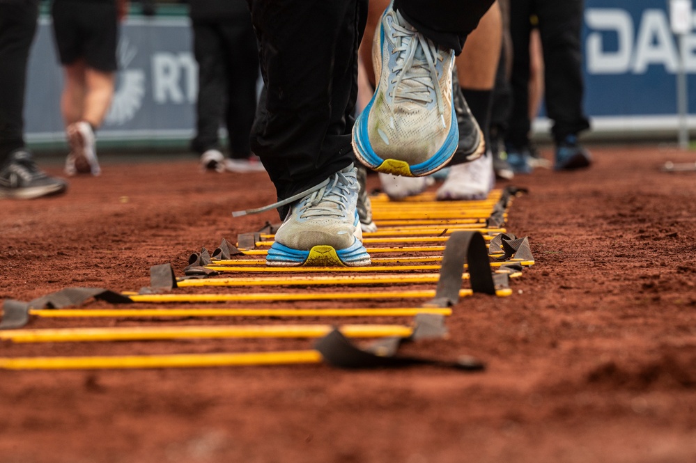 Army vs. Navy HIIT workout at Nationals Park