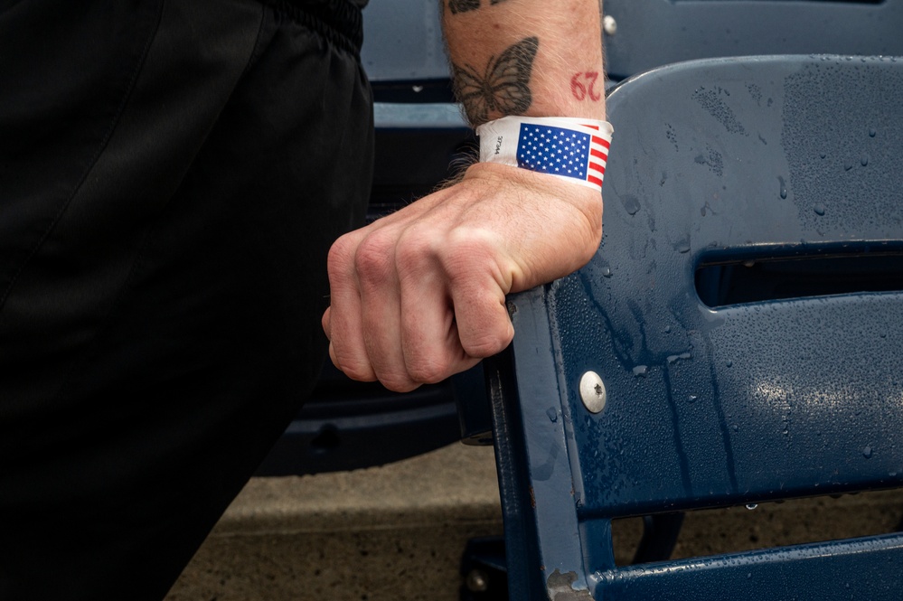 Army vs. Navy HIIT workout at Nationals Park