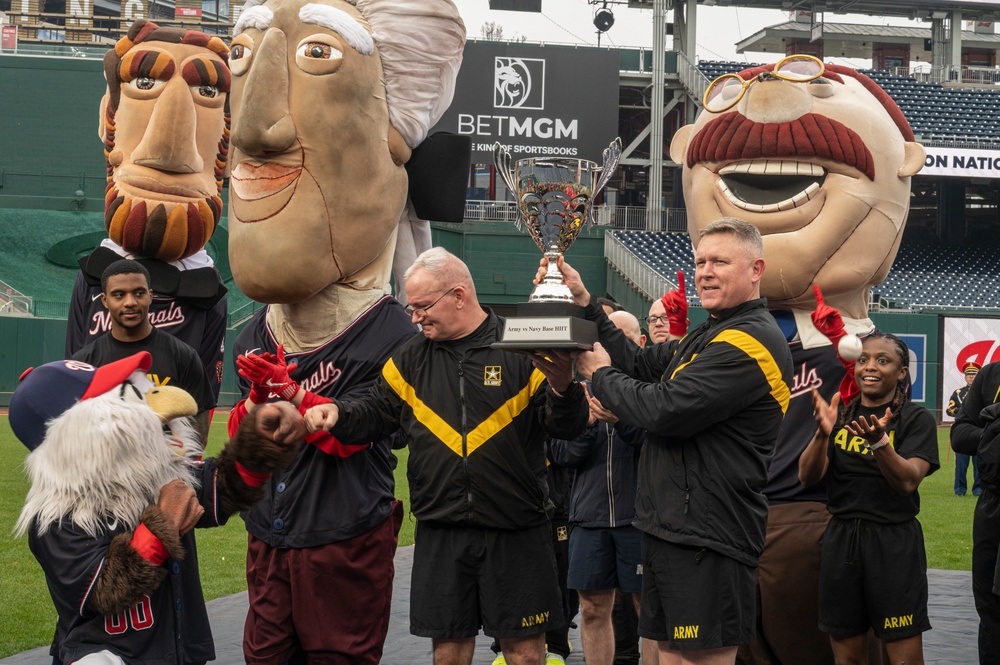 Army vs. Navy HIIT workout at Nationals Park
