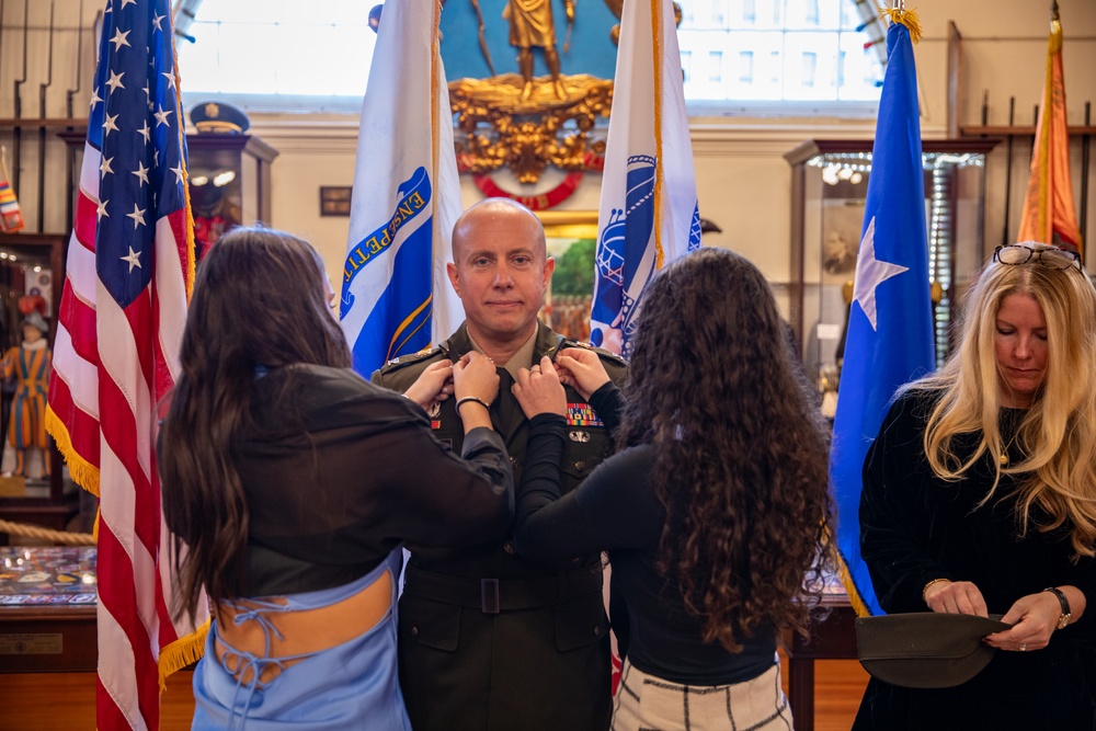 Mass. Guard Officer Receives His Star