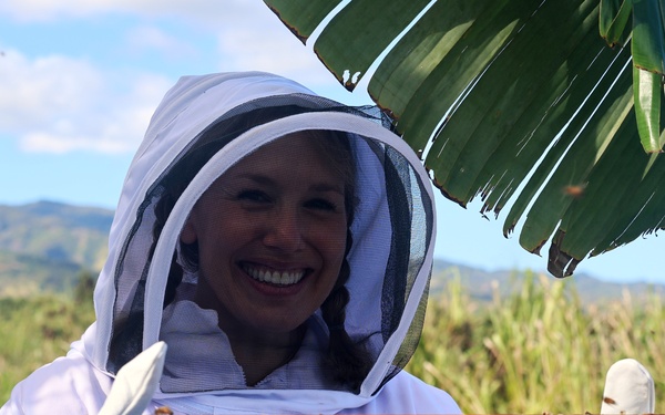 Assistant SECNAV Visit HI Honey Farm