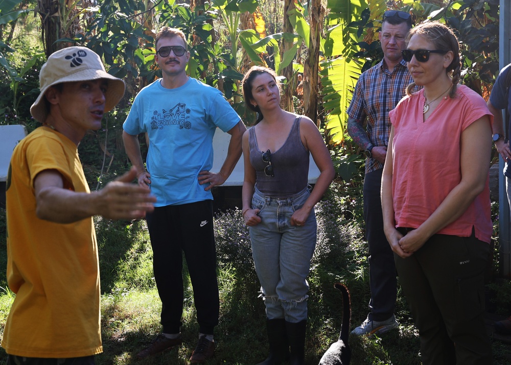 Assistant SECNAV Visits HI Honey Farm