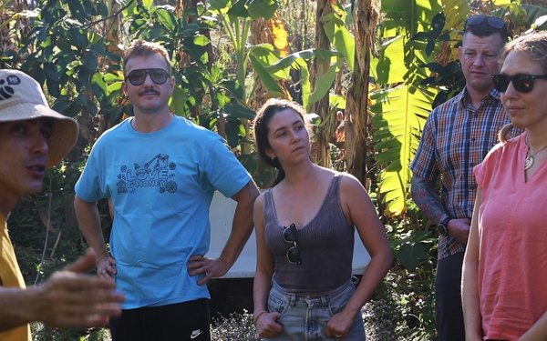 Assistant SECNAV Visits HI Honey Farm