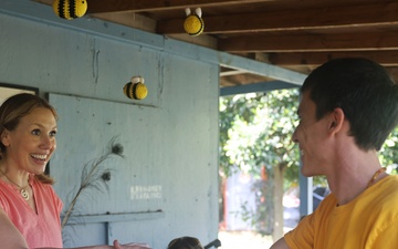 Assistant SECNAV Visits HI Honey Farm