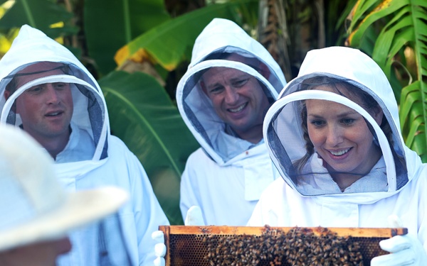 Assistant SECNAV Visits HI Honey Farm