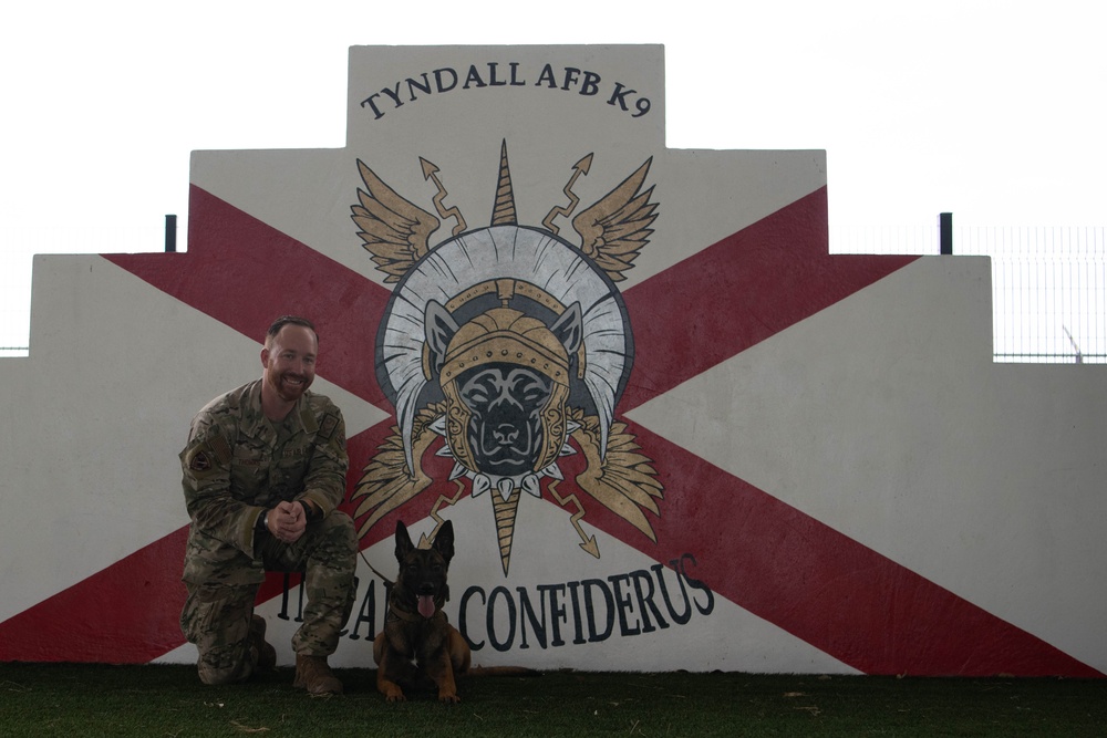 Tyndall Air Force Base welcomes its newest K9 asset