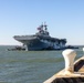 USS WASP and the 24th Marine Expeditionary Unit (Special Operations Capable) Returns to Naval Station Norfolk