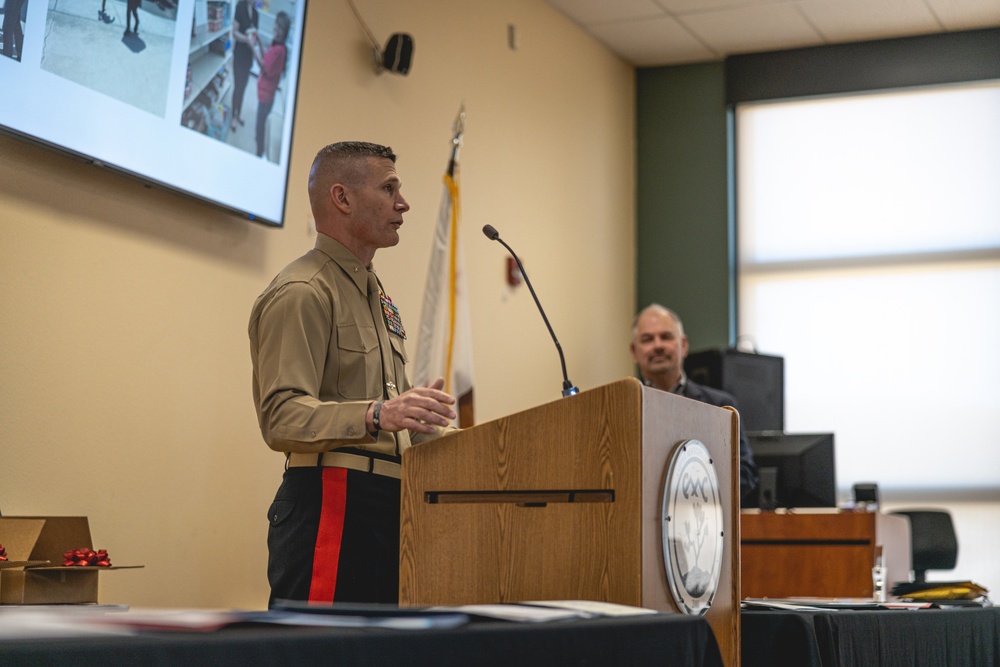 ASYMCA hosts luncheon for Service Members of the Quarter