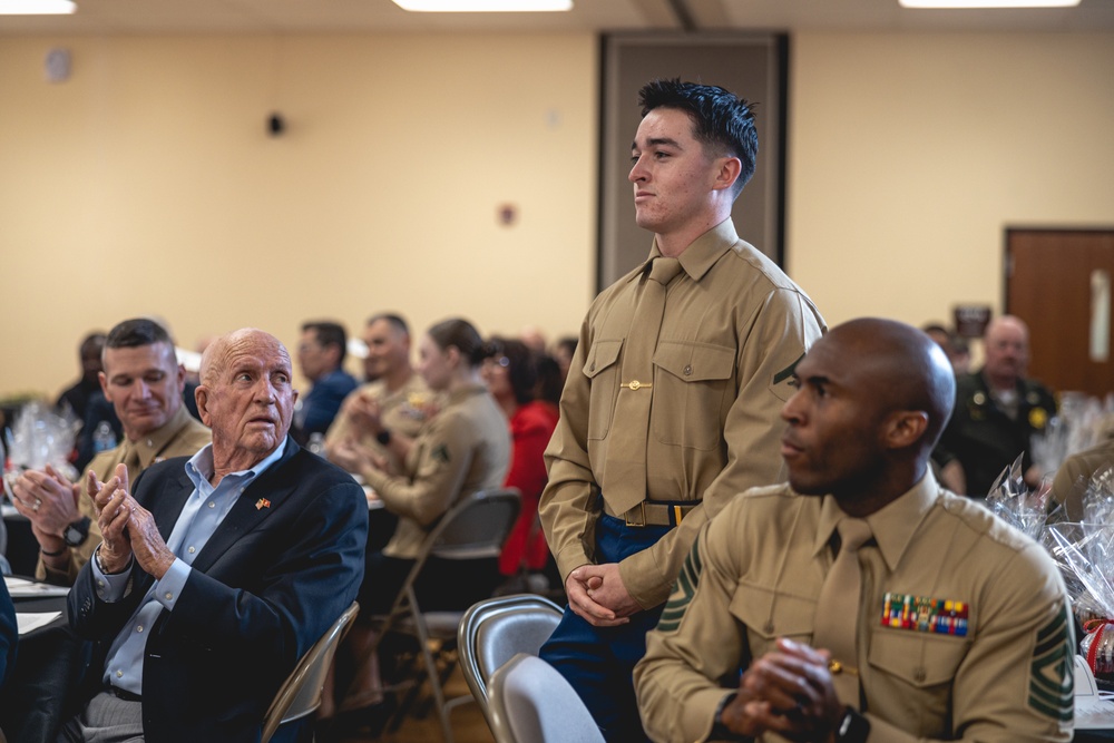 ASYMCA hosts luncheon for Service Members of the Quarter