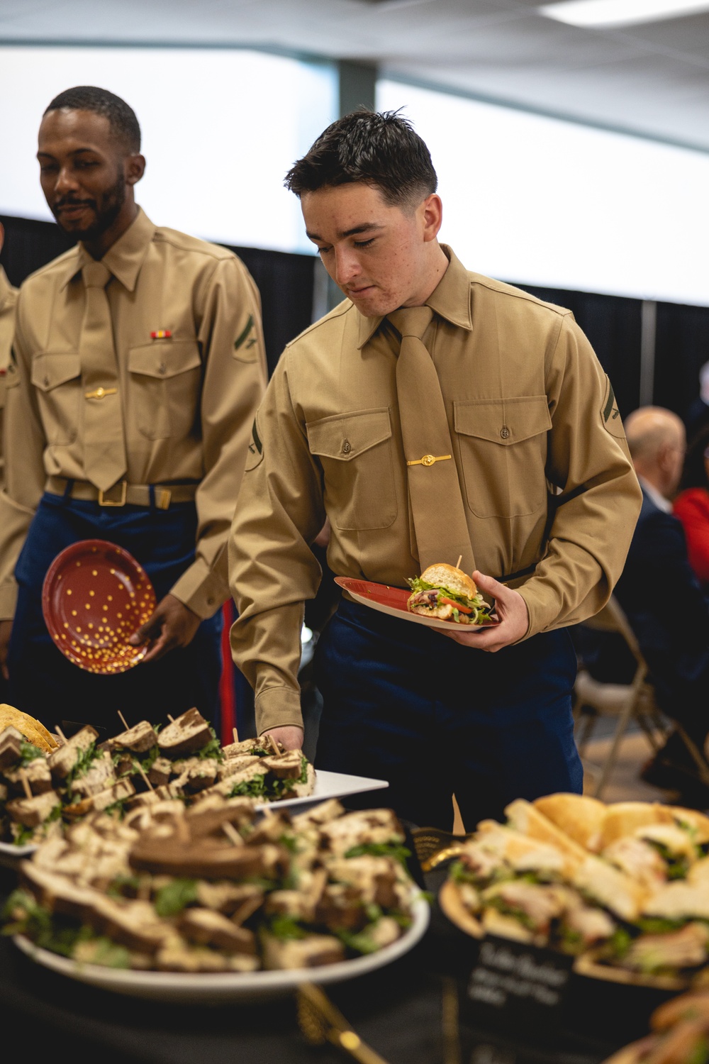 ASYMCA hosts luncheon for Service Members of the Quarter