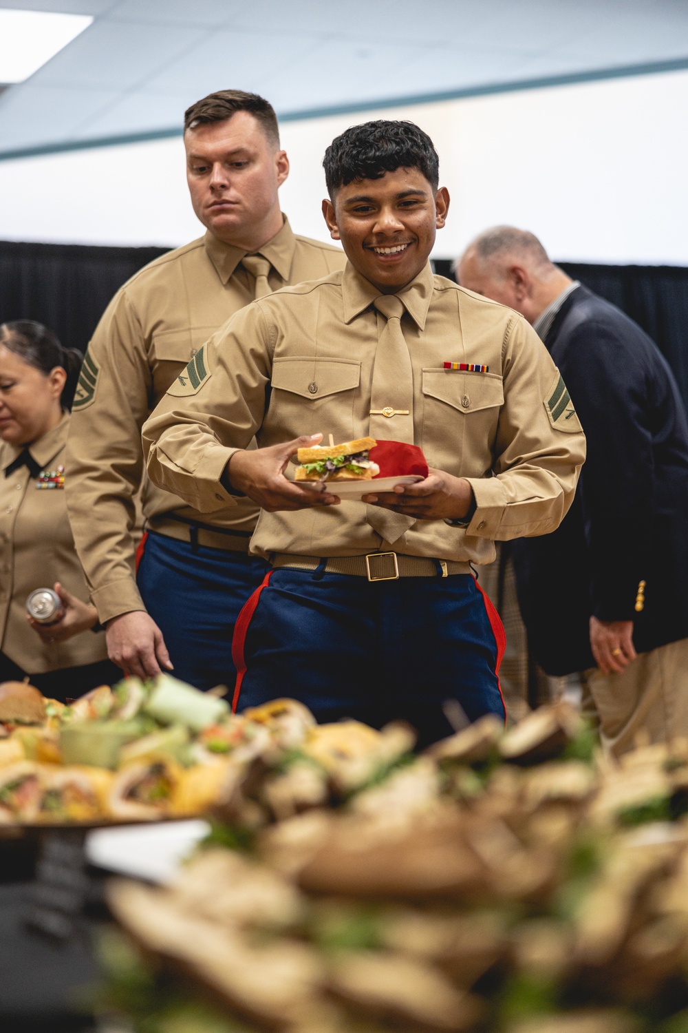 ASYMCA hosts luncheon for Service Members of the Quarter