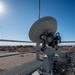 MILSTAR satellite sits atop trestle structure