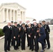 Navy Recruiters of the year tour the U.S. Capitol