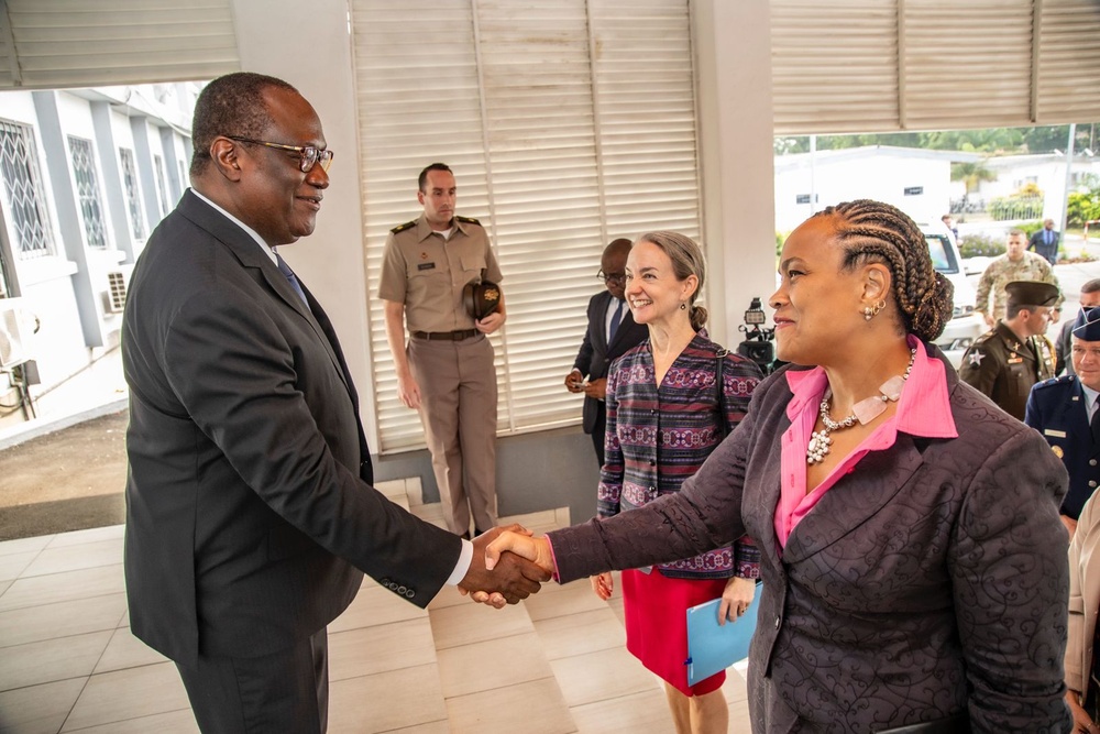 General Ekman with OSD Policy visits Côte d'Ivoire