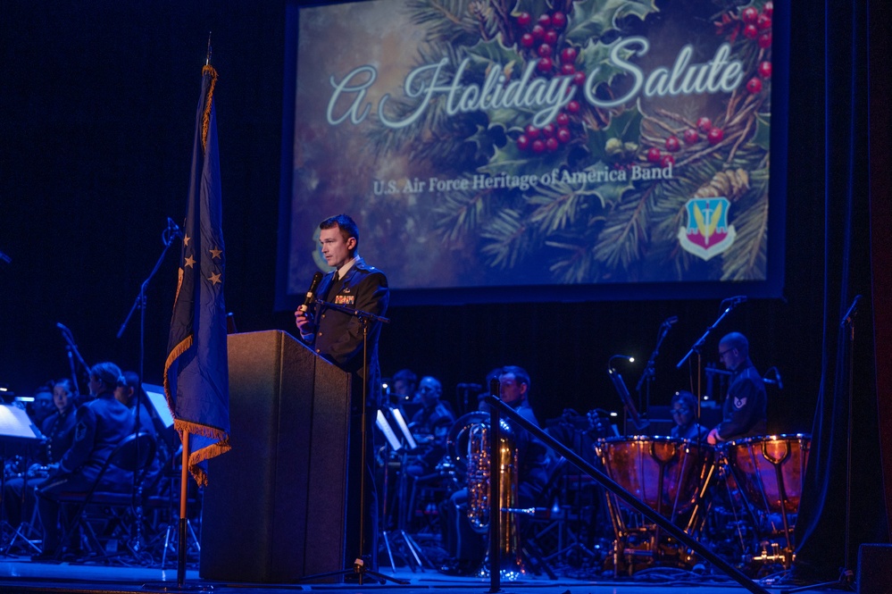 Hanscom leadership hosts Air Force Heritage of America Band event