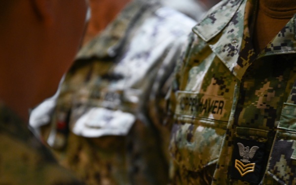 NCG 1 Frocking Ceremony