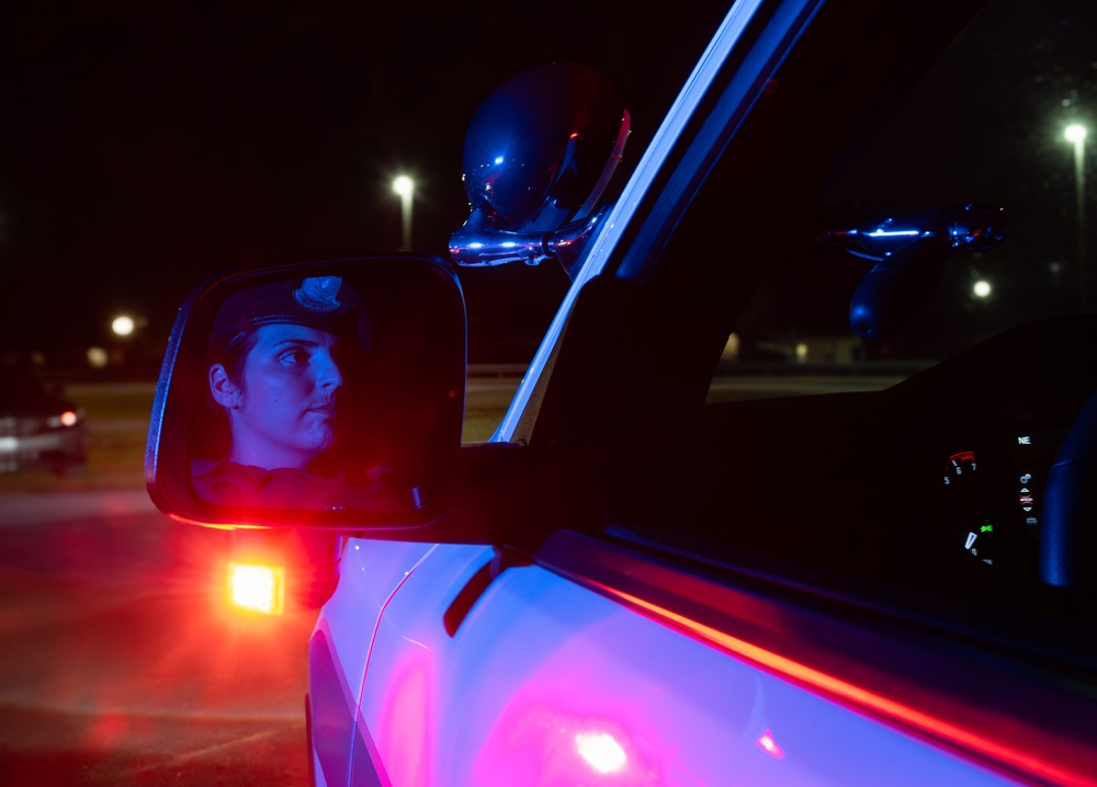 Blue lights in the night: Hurlburt Field security forces after dark