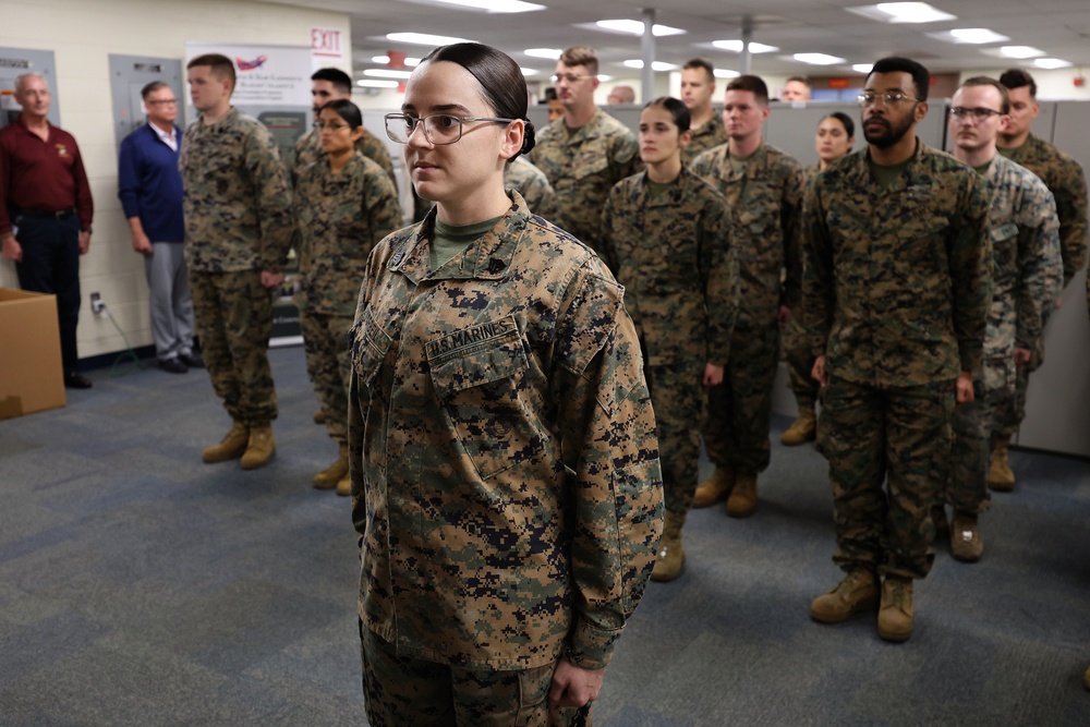 Marine Earns Award for Leadership, Initiative on Blount Island