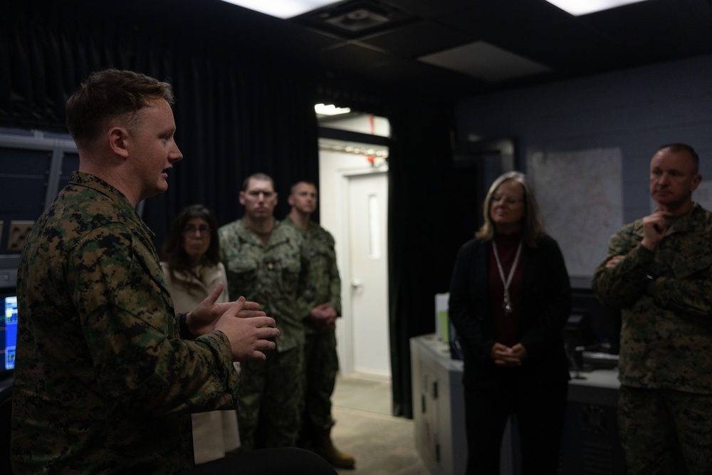 NAVFAC Mid-Atlantic CO tours MCAS Cherry Point