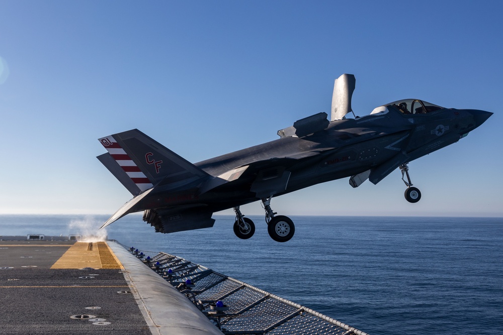 Steel Knight 24: VMFA-211 concludes carrier landing qualifications aboard USS Tripoli