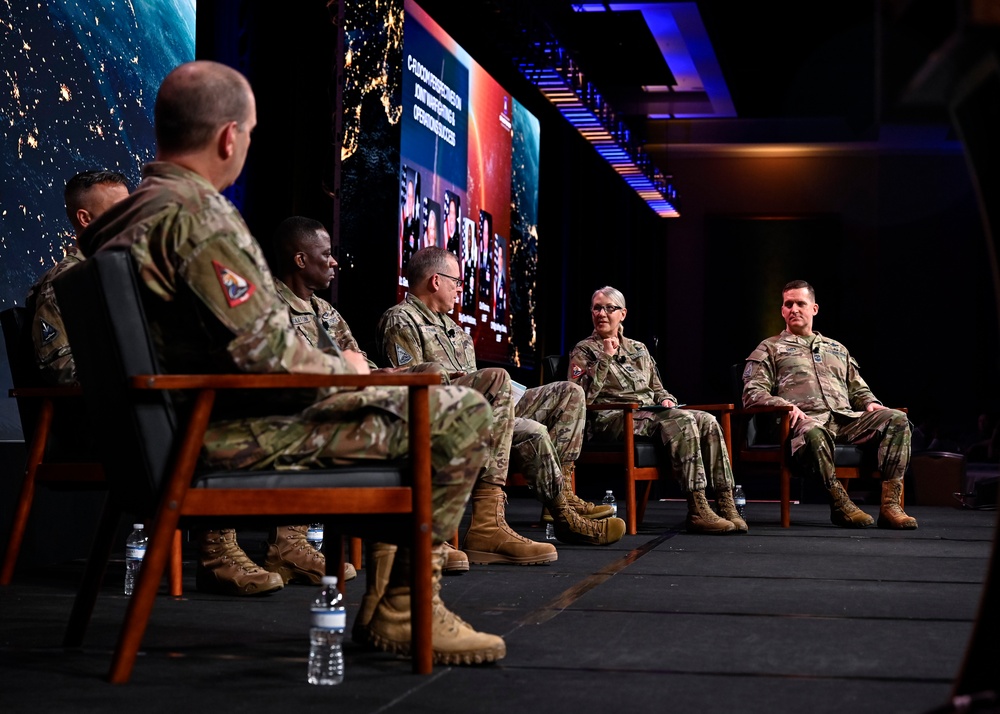 Lt. Gen. Scheiss S4S panel at Spacepower Conference