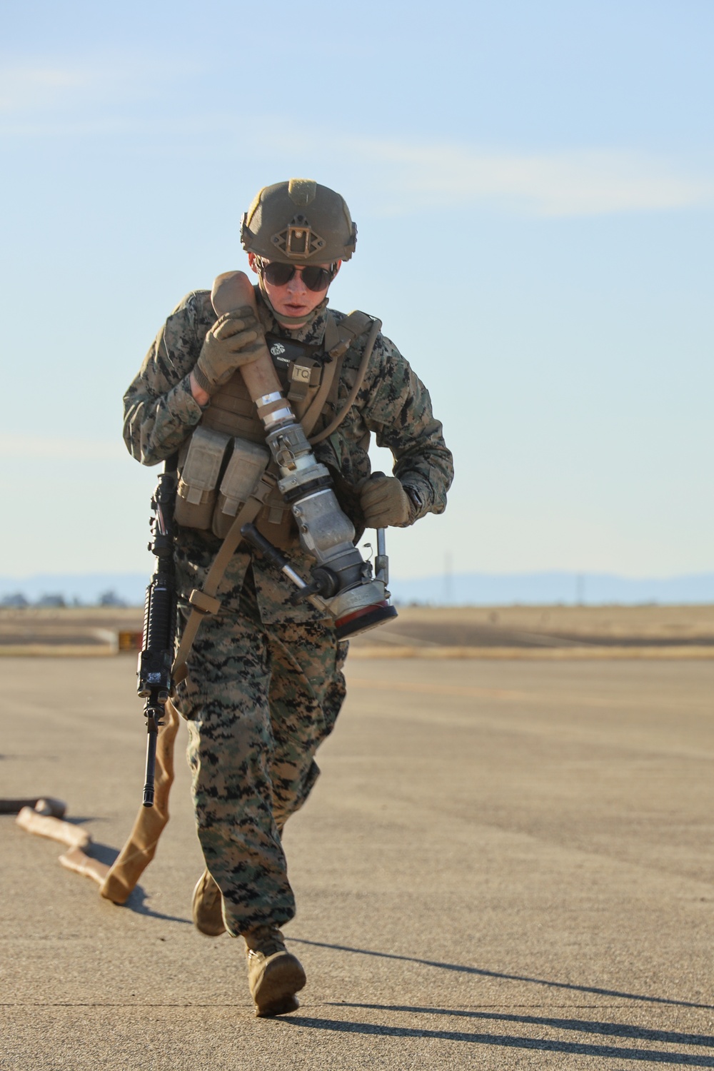 Steel Knight 24: MWSS-373 Marines test forward arming and refueling point at Beale AFB