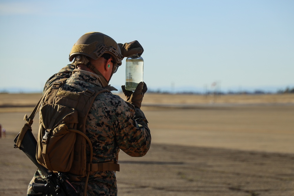 Steel Knight 24: MWSS-373 Marines test forward arming and refueling point at Beale AFB