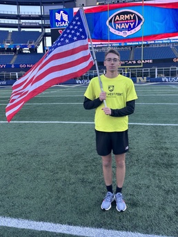 Marathon Team takes Army-Navy Game Ball Run mantle, begins journey to D.C. Wednesday