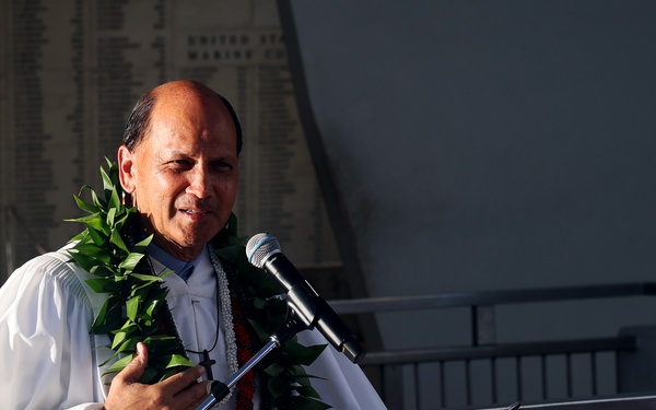 Pearl Harbor 83rd Commemoration Blackened Canteen Ceremony