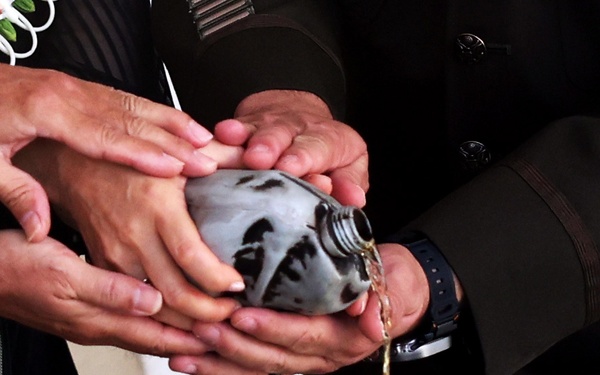 Pearl Harbor 83rd Commemoration Blackened Canteen Ceremony