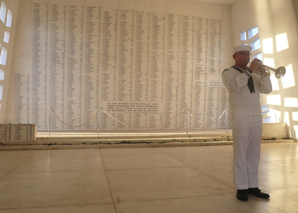 Pearl Harbor 83rd Commemoration Blackened Canteen Ceremony