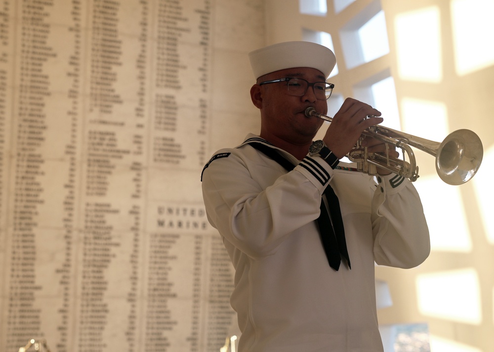 Pearl Harbor 83rd Commemoration Blackened Canteen Ceremony