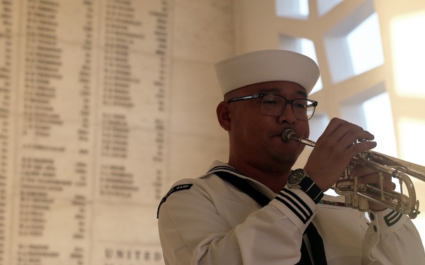 Pearl Harbor 83rd Commemoration Blackened Canteen Ceremony