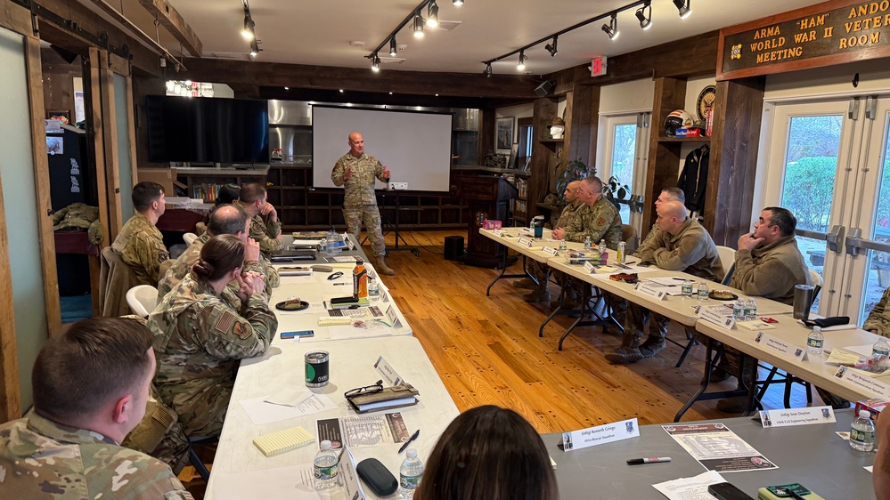 106th Rescue Wing Senior Noncommissioned Officers Gathered to Sharpen Their Leadership Skills