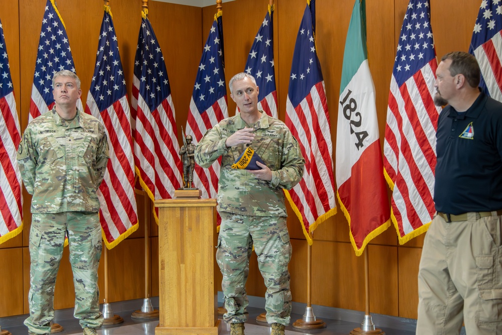 Joint Task Force-North Carolina Commander Honored for Leadership During Helene Response