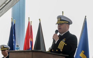 Littoral Combat Ship Squadron ONE Conducts Change of Command