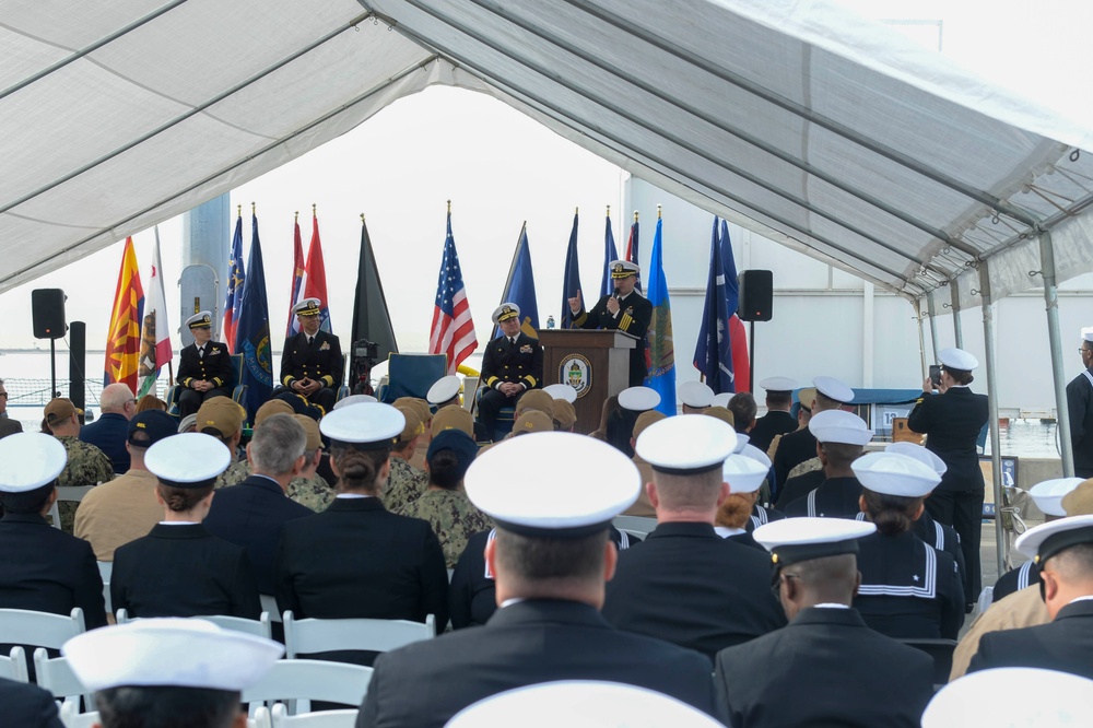 Littoral Combat Ship Squadron ONE Conducts Change of Command